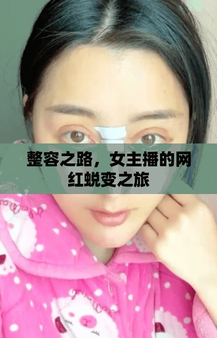 女主播的整容蛻變，網(wǎng)紅之路的挑戰(zhàn)與啟示