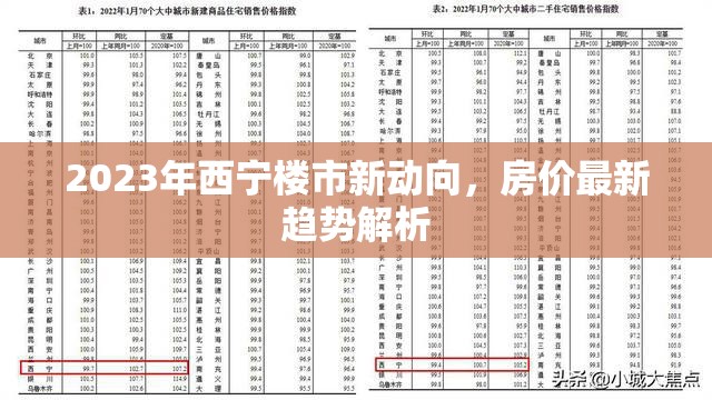 2023西寧樓市走勢，房價(jià)趨勢深度解析