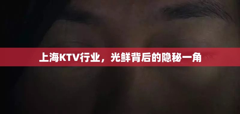 上海KTV，繁華背后的隱秘角落