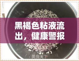 黑褐色粘液的健康警示，科學(xué)解讀背后的真相