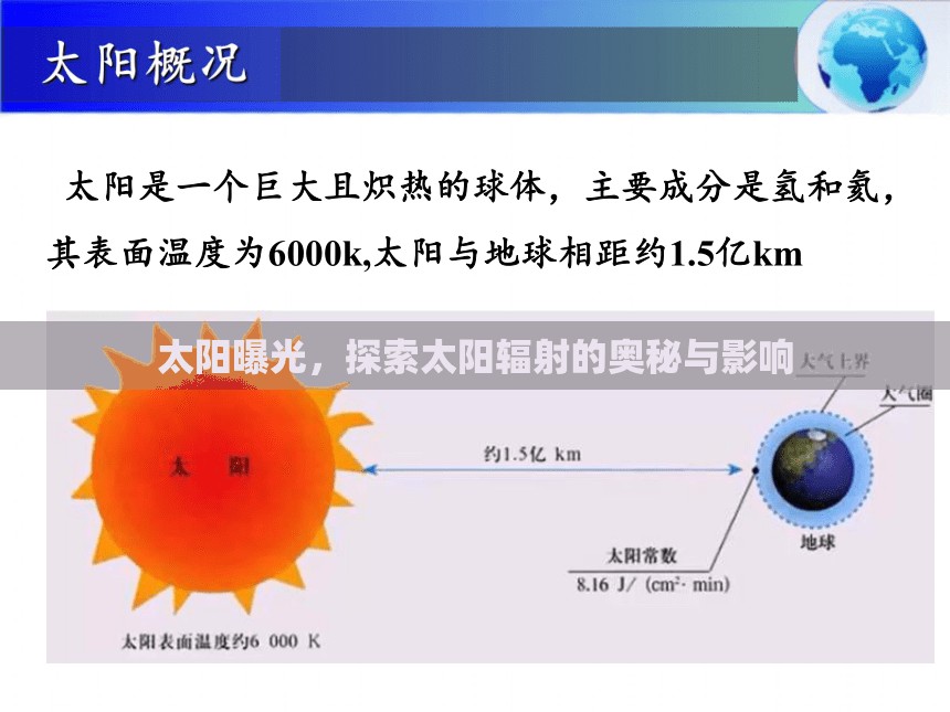 太陽(yáng)曝光，探索太陽(yáng)輻射的奧秘與影響