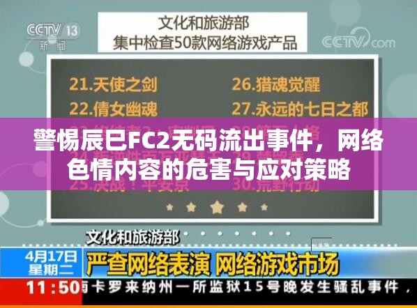 警惕辰巳FC2無碼流出事件，網(wǎng)絡(luò)色情內(nèi)容的危害與應(yīng)對策略