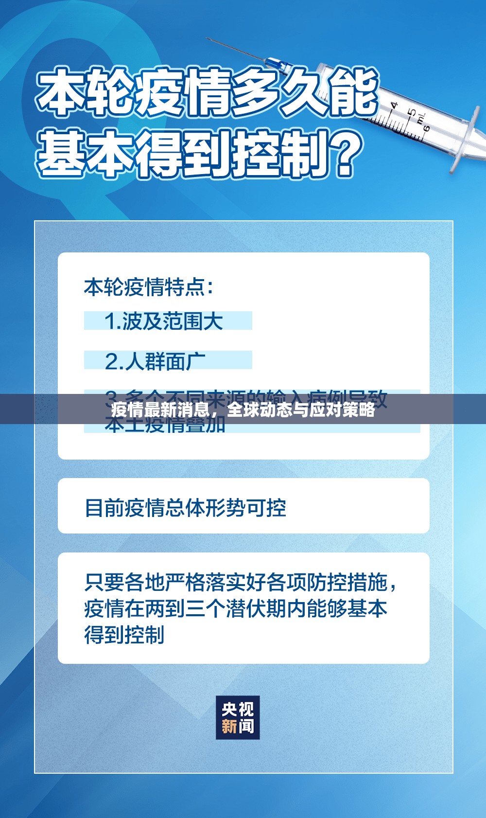 疫情最新消息，全球動(dòng)態(tài)與應(yīng)對(duì)策略