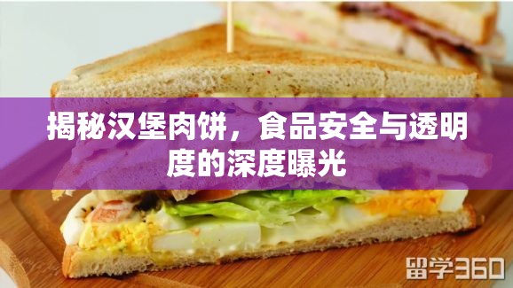 漢堡肉餅背后，食品安全與透明度的全面剖析