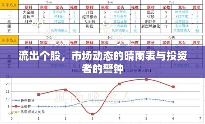 流出個股，市場動態(tài)的晴雨表與投資者的警鐘