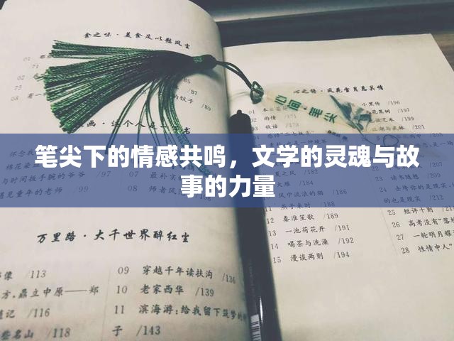 筆尖下的情感共鳴，探索文學(xué)的靈魂與故事的力量