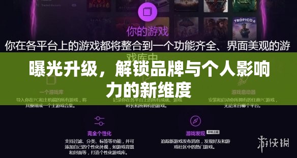 曝光升級，解鎖品牌與個人影響力的新維度