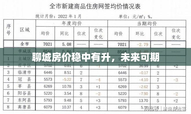 聊城房價穩(wěn)中有升，未來可期