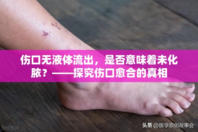 傷口無液體流出，是否意味著未化膿？——探究傷口愈合的真相