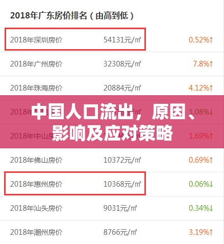 中國(guó)人口流出，原因、影響及應(yīng)對(duì)策略