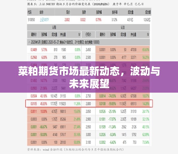 菜粕期貨市場最新動態(tài)，波動與未來展望