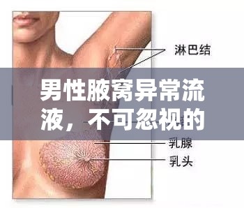 男性腋窩異常流液，不可忽視的隱秘健康信號