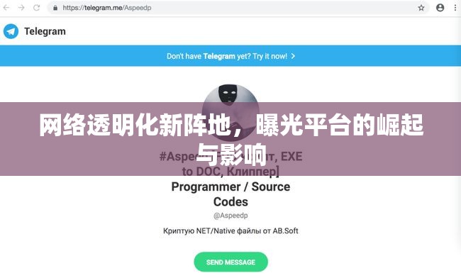 網(wǎng)絡(luò)透明化新陣地，曝光平臺的崛起與影響
