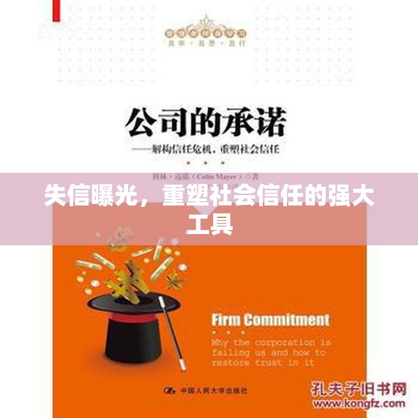 失信曝光，重塑社會(huì)信任的強(qiáng)大工具