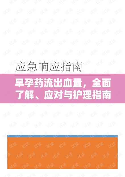 早孕藥流出血量，全面了解、應(yīng)對與護理指南