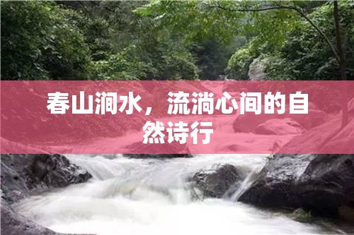 春山澗水，流淌心間的自然詩行