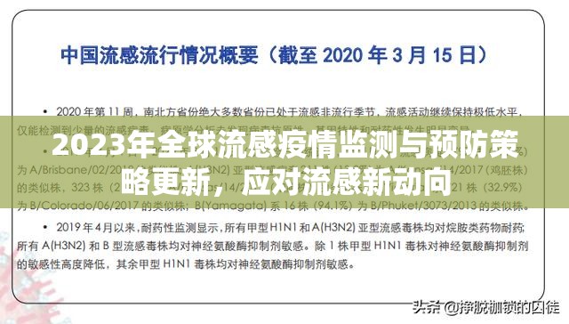 2023年全球流感疫情監(jiān)測與預防策略更新，應對流感新動向