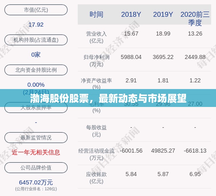 渤海股份股票，最新動態(tài)與市場展望