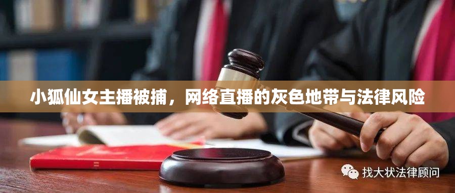 小狐仙女主播被捕，網(wǎng)絡(luò)直播的灰色地帶與法律風(fēng)險