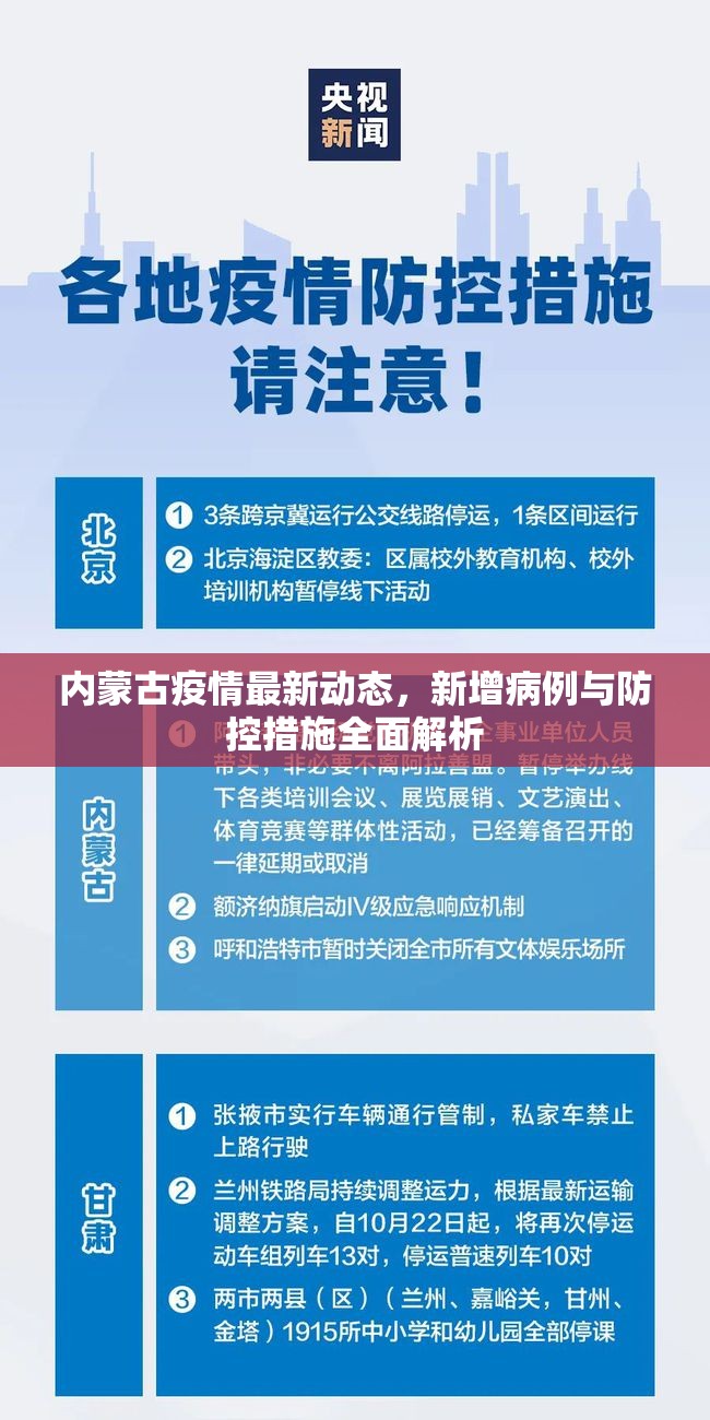 內蒙古疫情最新動態(tài)，新增病例與防控措施全面解析