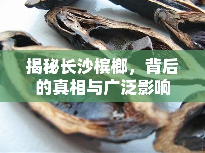 揭秘長沙檳榔，背后的真相與廣泛影響