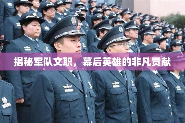 揭秘軍隊文職，幕后英雄的非凡貢獻(xiàn)