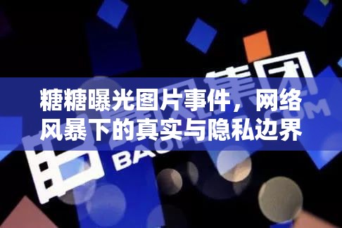 糖糖曝光圖片事件，網(wǎng)絡(luò)風(fēng)暴下的真實與隱私邊界探討