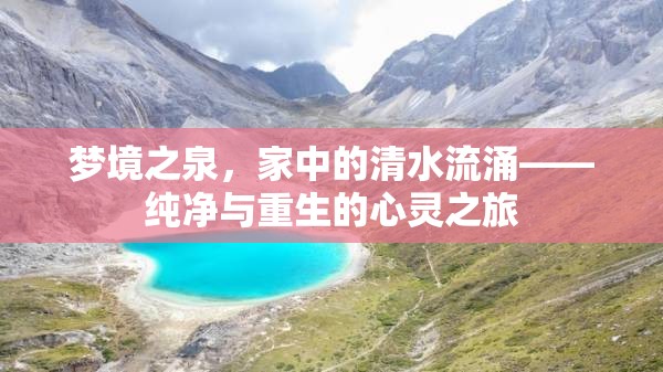 夢境之泉，家中的清水流涌——純凈與重生的心靈之旅