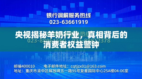 央視揭秘羊奶行業(yè)，真相背后的消費(fèi)者權(quán)益警鐘