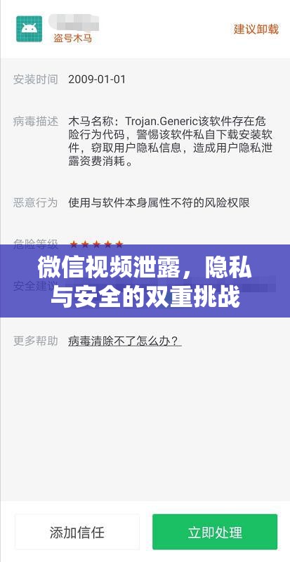 微信視頻泄露，隱私與安全的雙重挑戰(zhàn)