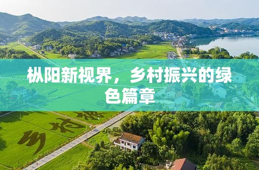 樅陽新視界，鄉(xiāng)村振興的綠色篇章