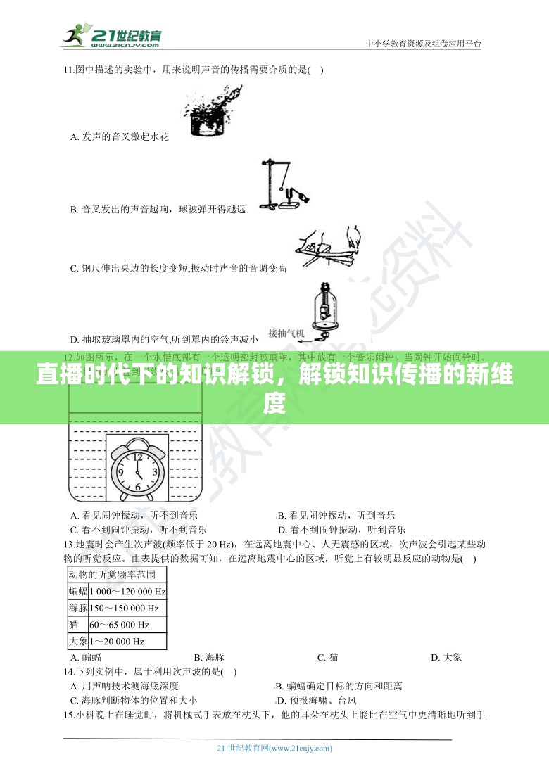 直播時(shí)代下的知識(shí)解鎖，解鎖知識(shí)傳播的新維度