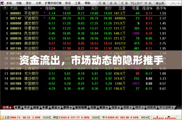 資金流出，市場動態(tài)的隱形推手