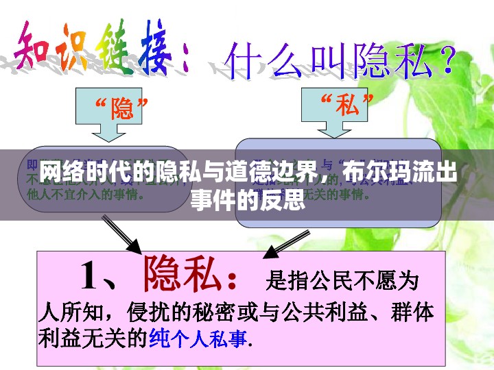 網(wǎng)絡(luò)時代的隱私與道德邊界，布爾瑪流出事件的反思