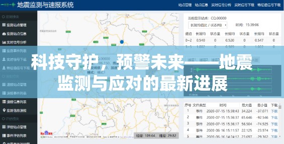 科技守護(hù)，預(yù)警未來——地震監(jiān)測與應(yīng)對的最新進(jìn)展