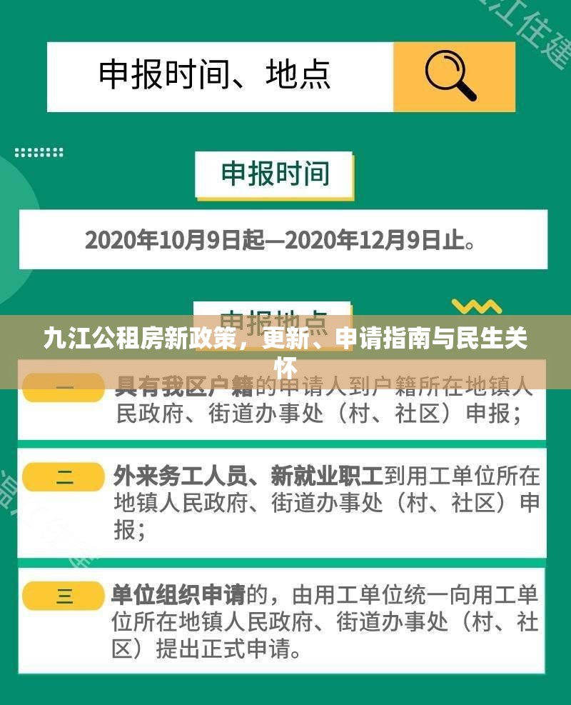 九江公租房新政策，更新、申請指南與民生關(guān)懷