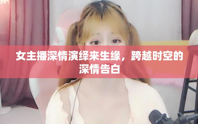 女主播深情演繹來生緣，跨越時空的深情告白