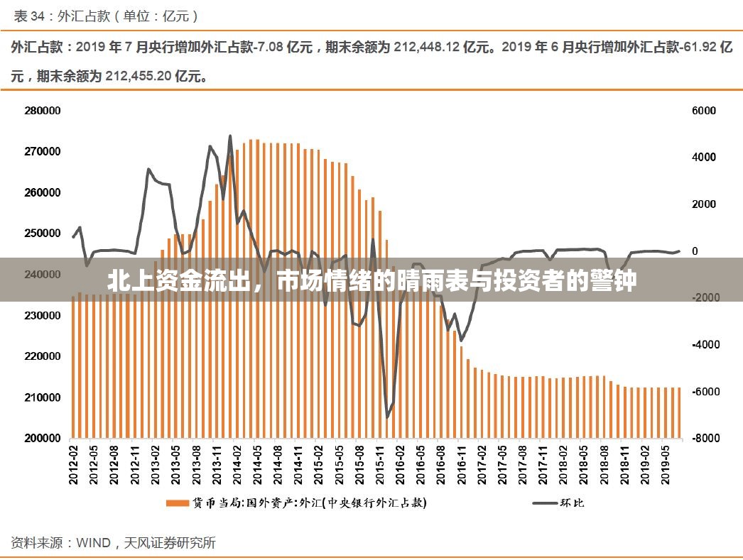 北上資金流出，市場情緒的晴雨表與投資者的警鐘