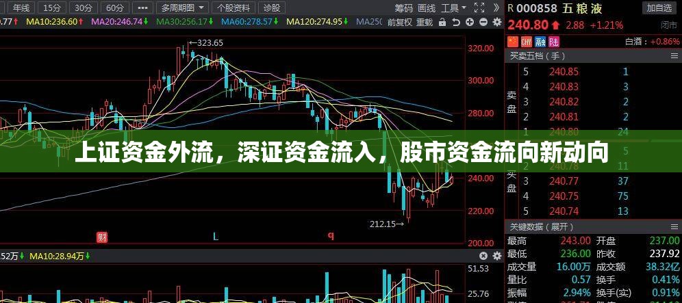 上證資金外流，深證資金流入，股市資金流向新動(dòng)向