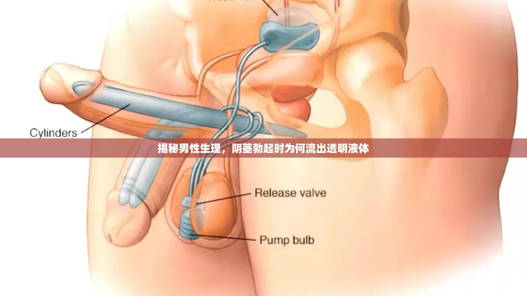 揭秘男性生理，陰莖勃起時(shí)為何流出透明液體