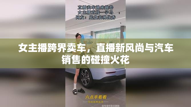 女主播跨界賣車，直播新風(fēng)尚與汽車銷售的碰撞火花