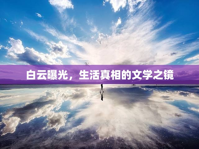 白云曝光，生活真相的文學之鏡