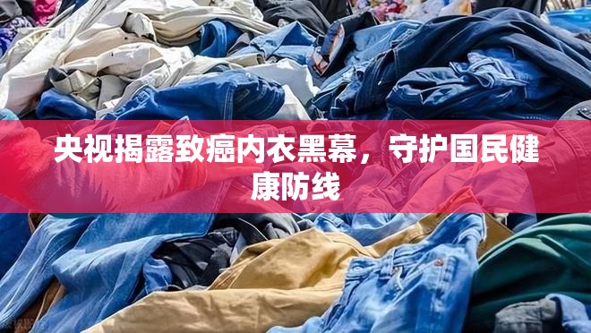 央視揭露致癌內衣黑幕，守護國民健康防線