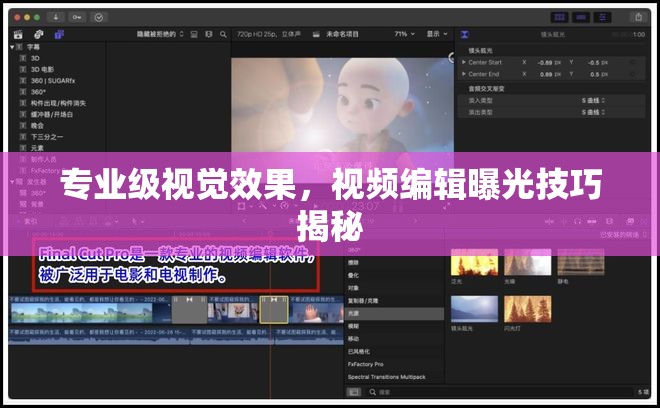 專(zhuān)業(yè)級(jí)視覺(jué)效果，視頻編輯曝光技巧揭秘