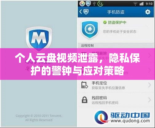 個人云盤視頻泄露，隱私保護(hù)的警鐘與應(yīng)對策略