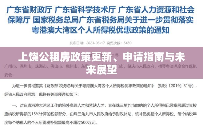 上饒公租房政策更新、申請(qǐng)指南與未來(lái)展望