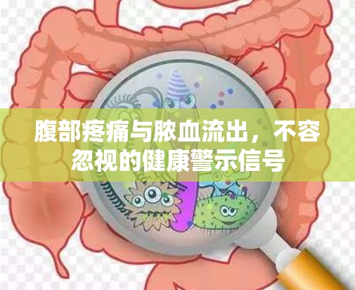 腹部疼痛與膿血流出，不容忽視的健康警示信號