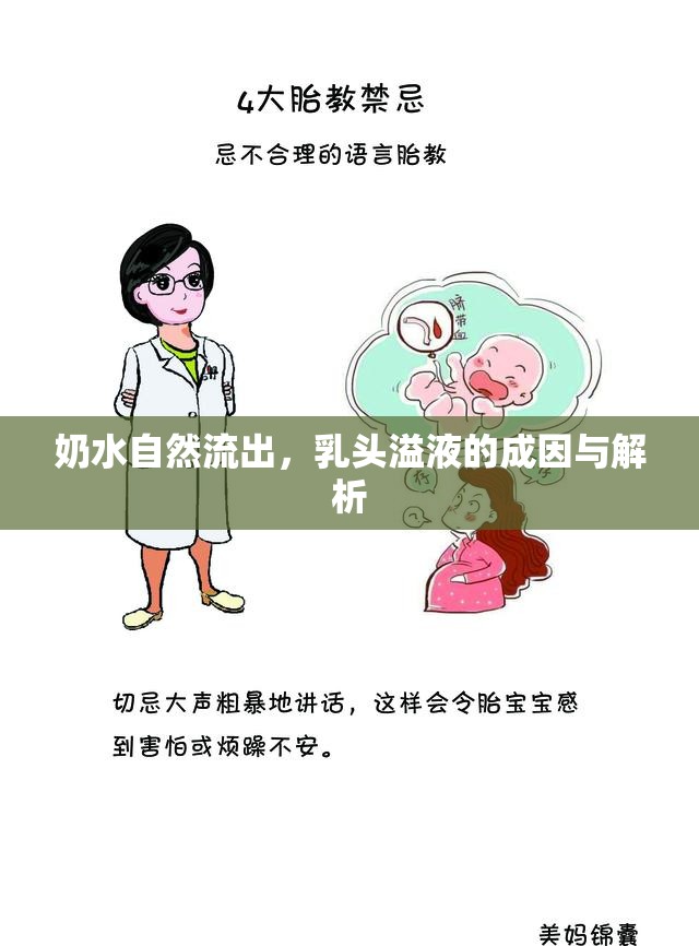 奶水自然流出，乳頭溢液的成因與解析