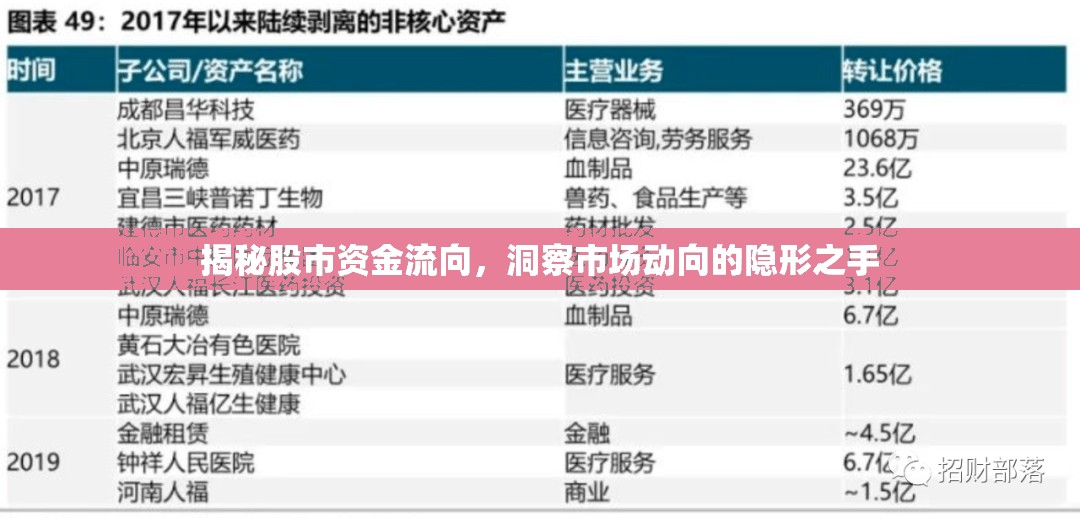 揭秘股市資金流向，洞察市場動向的隱形之手