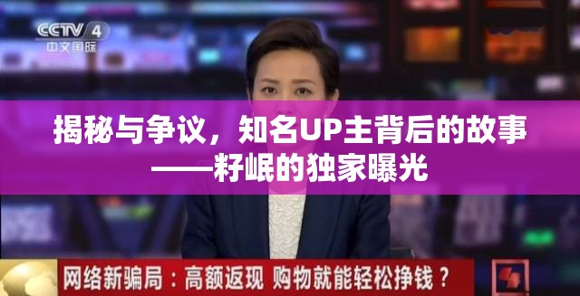 揭秘與爭(zhēng)議，知名UP主背后的故事——籽岷的獨(dú)家曝光